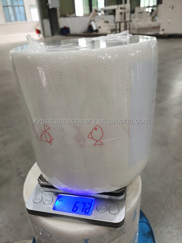 সুন্দর নকশা ডট টু ডট ল্যামিনেশন এমবসিং রান্নাঘর তোয়ালে কাগজ Rewinding মেশিন 14