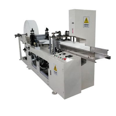 Xinyun Interfold Industrial Folding Machine , Unreel Tension Tissue Paper Roll Making Machine
