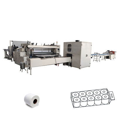 200m/min Slitter Paper Products Manufacturing Machines Small Toilet Auto Rewind