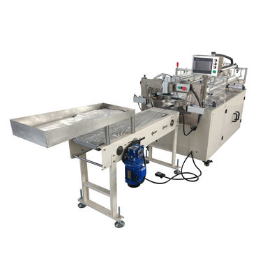 সেমি-অটোমেটিক মিডিয়াম টয়লেট পেপার রোলস প্যাকিং মেশিন সহজ অপারেশন